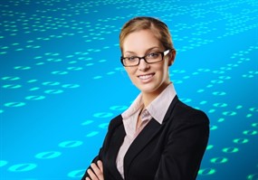 职业装商务美女头像图片